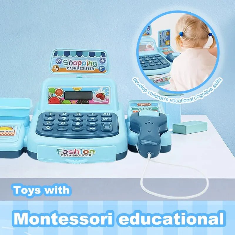 Registratore di Cassa Interattivo CashPlay Till con Luci, Suoni e Divertimento Educativo