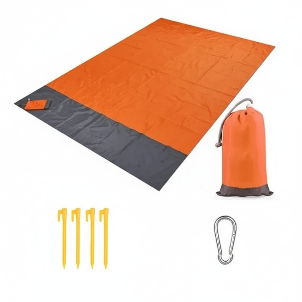 SeaBreeze extra große wasserdichte Outdoor-Stranddecke zur Entspannung