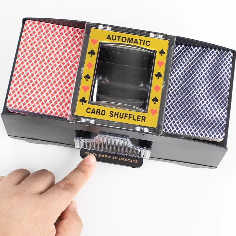 SwiftShuffle Automatisk Elektrisk Kortblander Til 1–2 Sæt USB Eller Batteridrevet