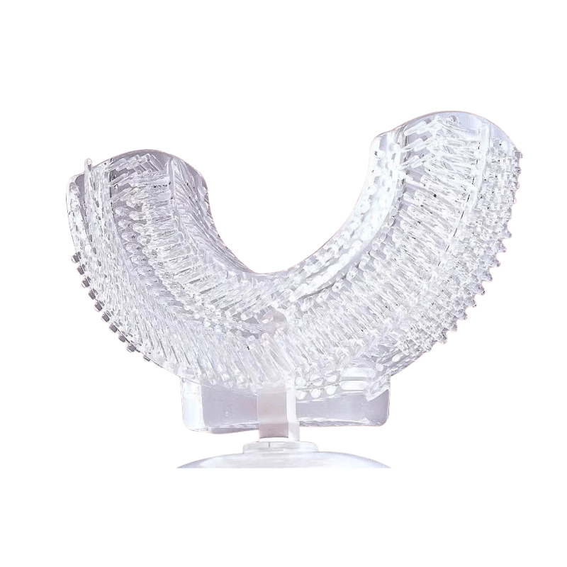 GumGlide Ultra Soft Silicone Replacement Brush Head for Gentle Gum Care