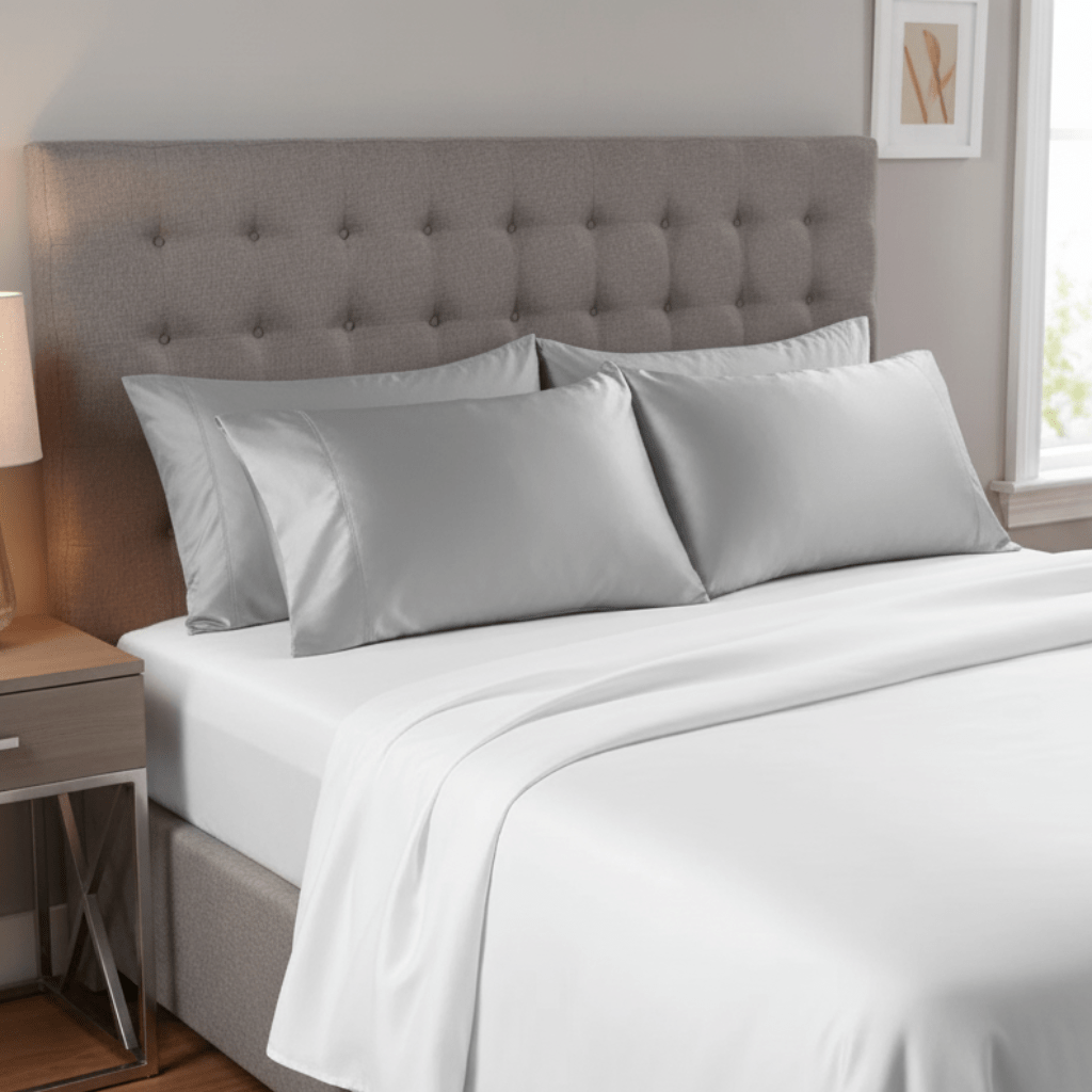 Silk Serenity Pillowcase For Hair Care And Skin Regeneration