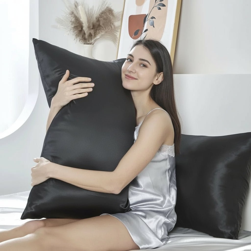 Silk Serenity Povlak na polštář z morušového hedvábí 25 Momme pro vlasy a pokožku