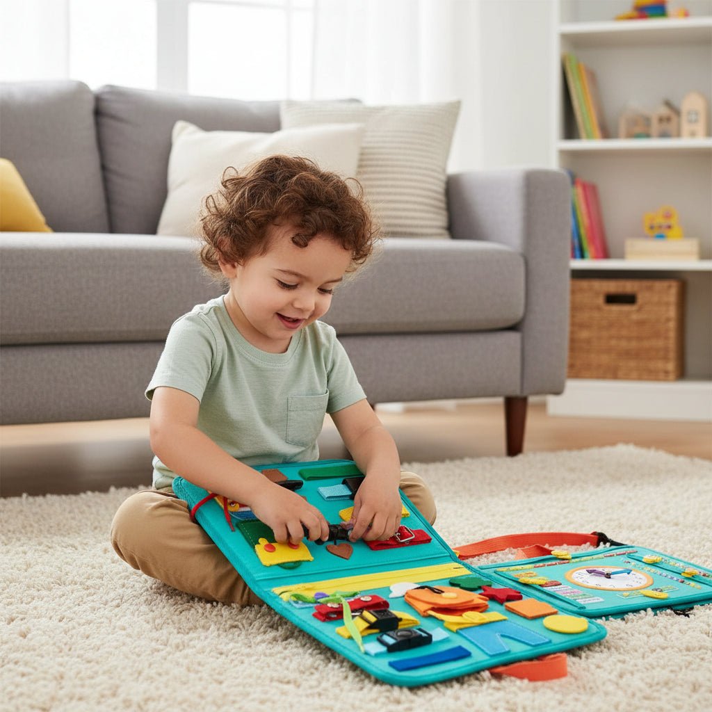 NovaPanel Montessori Multi Skill Board For Coordination And Motor Development