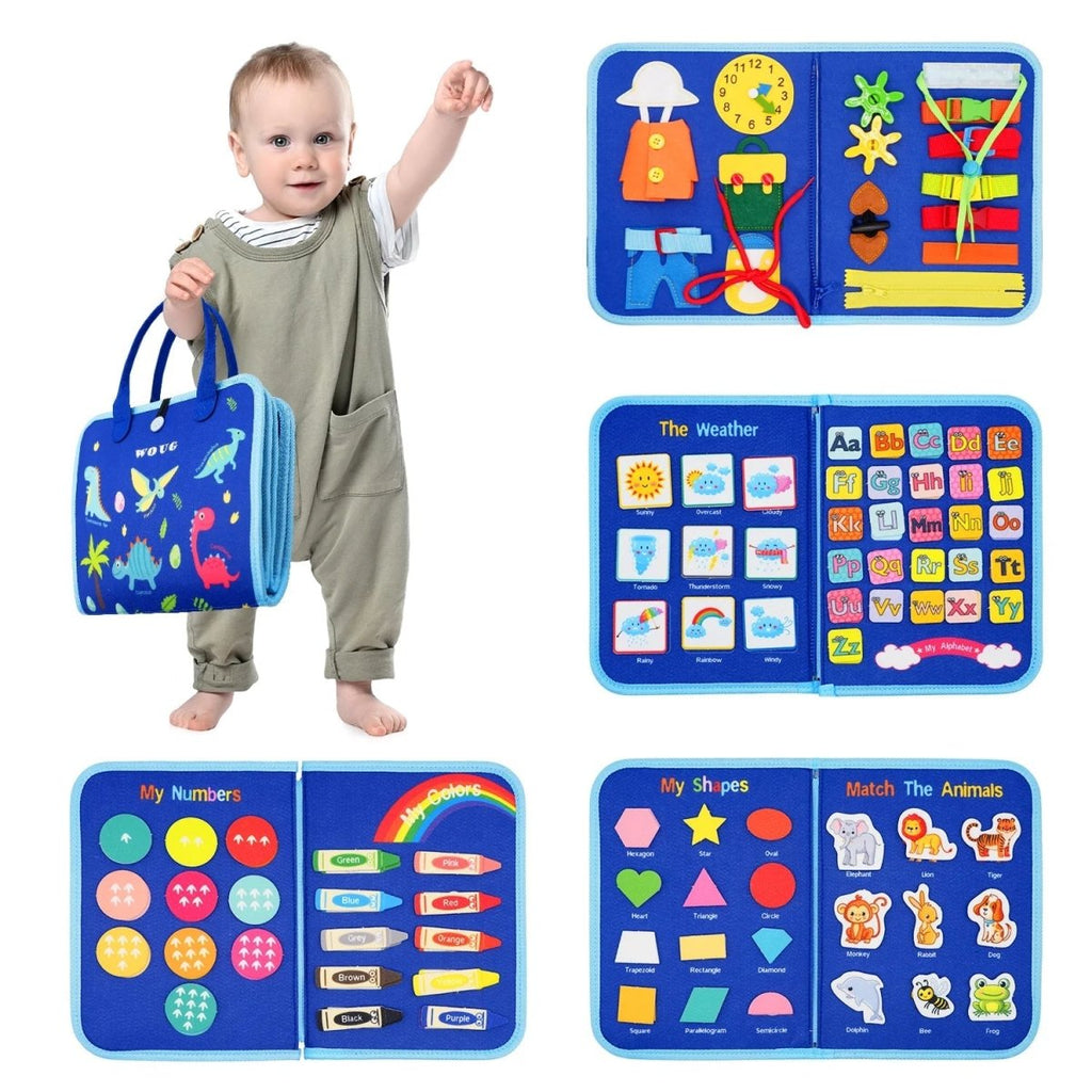 NovaPanel Montessori Multi Skill Board For Coordination And Motor Development