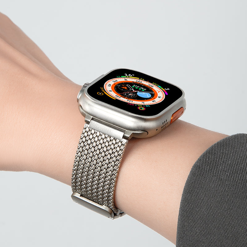 Flätat magnetarmband för Apple Watch | Fervei