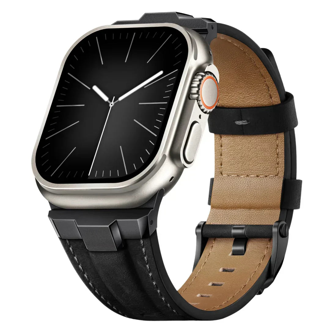 Skórzany pasek do Apple Watch w stylu przygodowym do codziennego noszenia