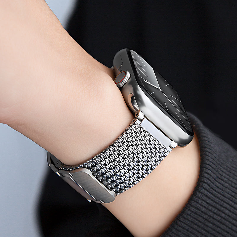 Flätat magnetarmband för Apple Watch | Fervei