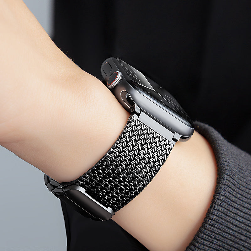 Flätat magnetarmband för Apple Watch | Fervei