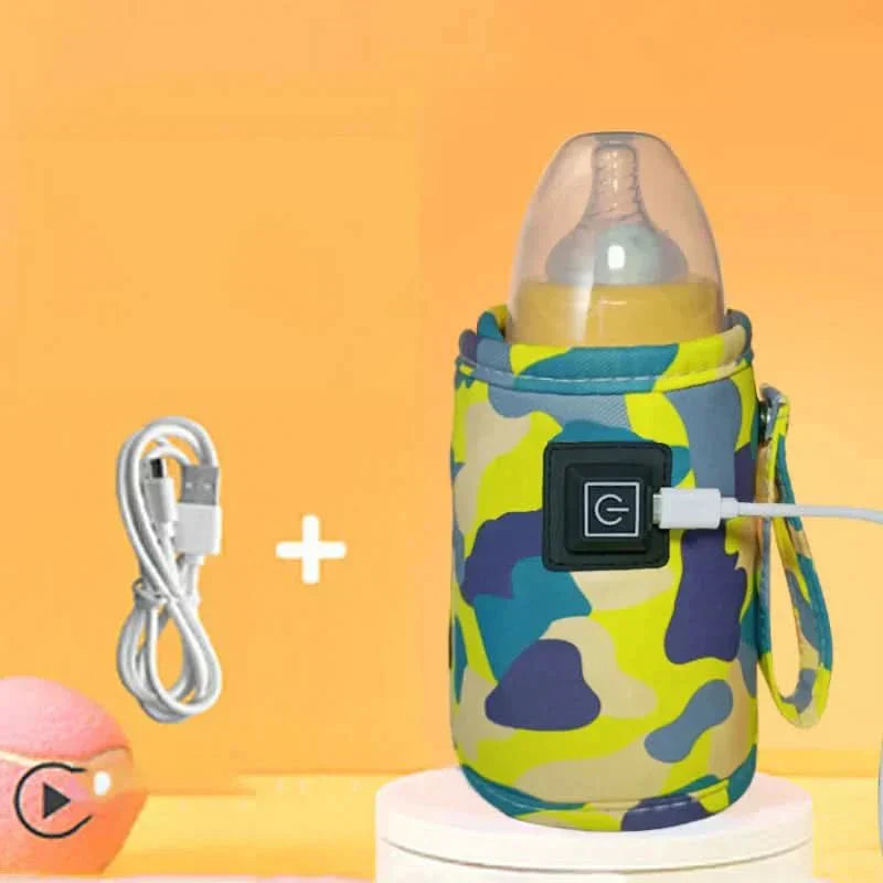 GlowBottle USB podgrzewacz do mleka do łatwego podgrzewania mleka w podróży
