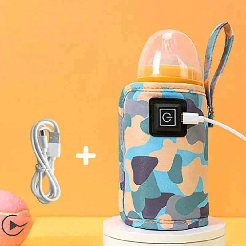 GlowBottle USB podgrzewacz do mleka do łatwego podgrzewania mleka w podróży