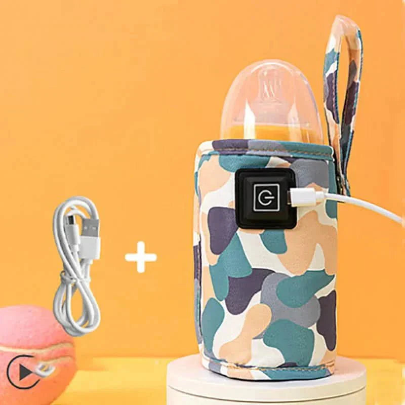 GlowBottle USB podgrzewacz do mleka do łatwego podgrzewania mleka w podróży