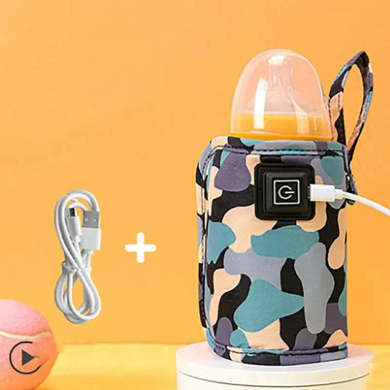 GlowBottle USB podgrzewacz do mleka do łatwego podgrzewania mleka w podróży