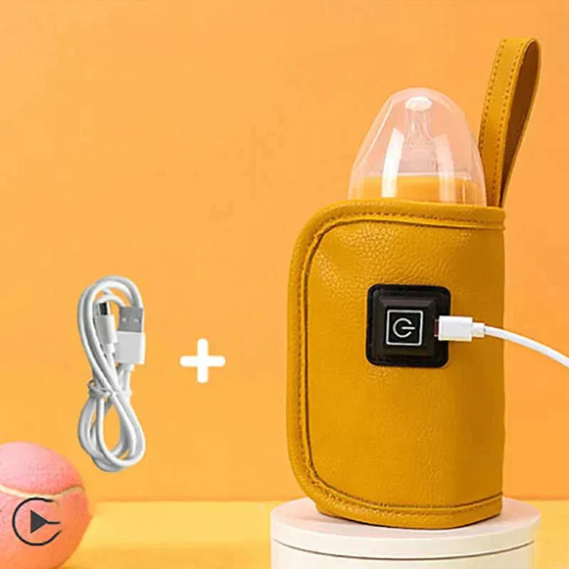 GlowBottle USB podgrzewacz do mleka do łatwego podgrzewania mleka w podróży