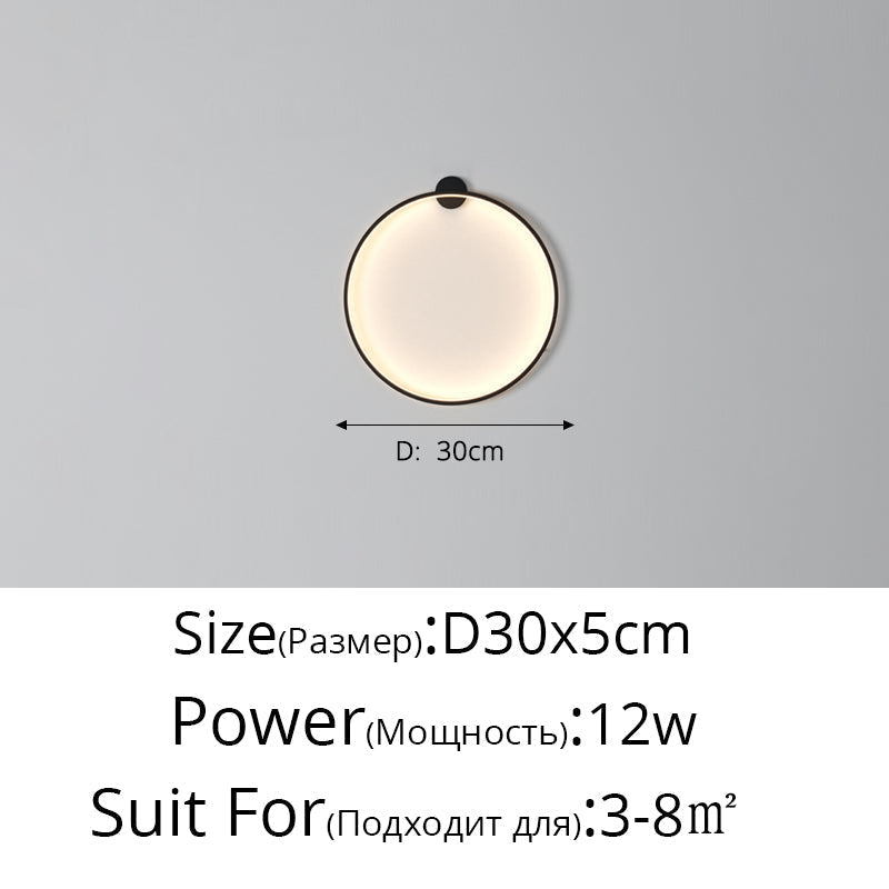 Luce da Parete LED AuroraGlow con Luminosità Regolabile