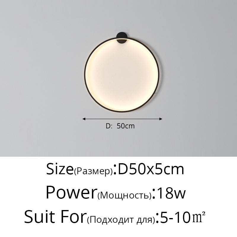 Luce da Parete LED AuroraGlow con Luminosità Regolabile