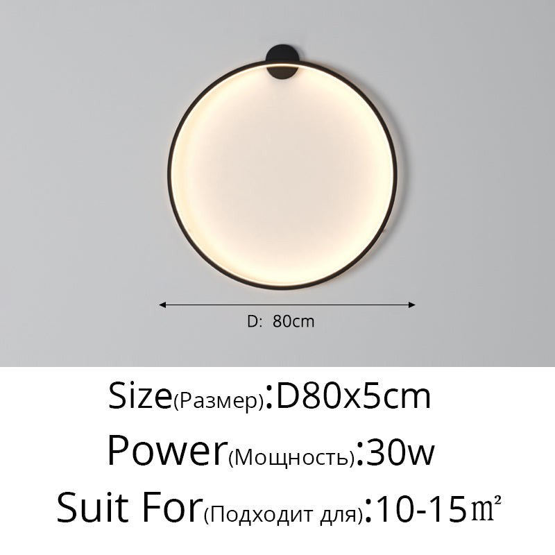 Luce da Parete LED AuroraGlow con Luminosità Regolabile