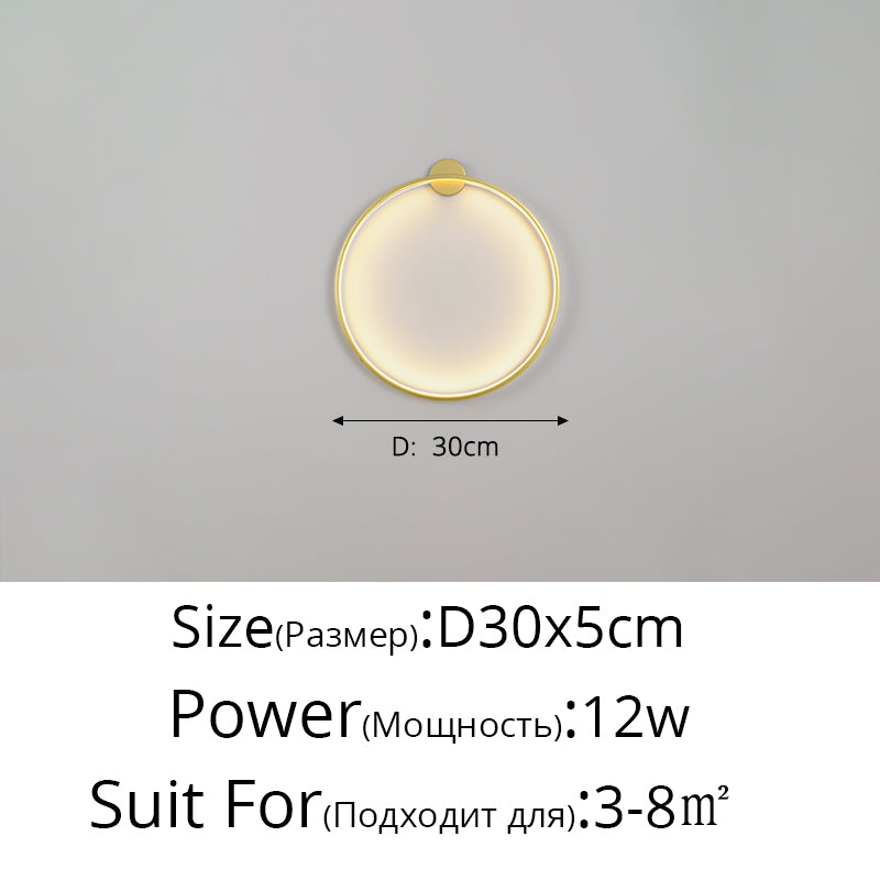 Luce da Parete LED AuroraGlow con Luminosità Regolabile
