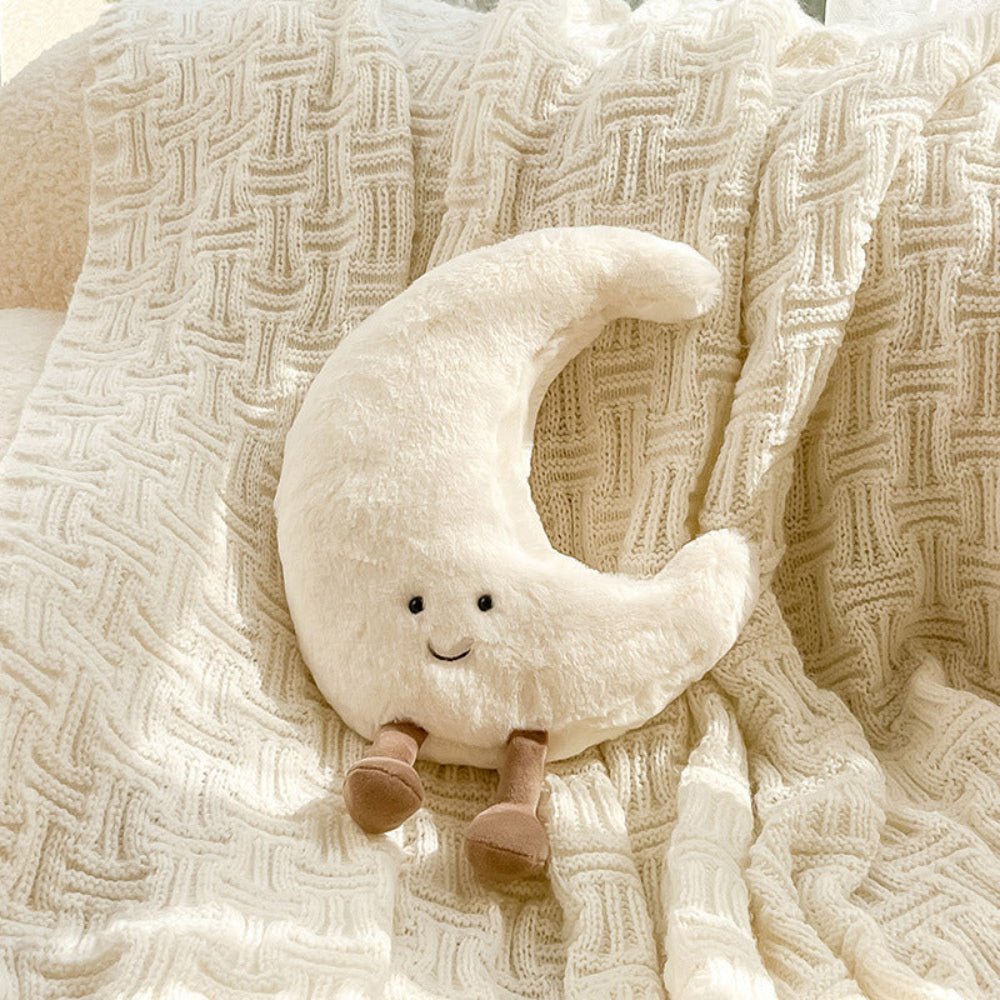 Coussins Décoratifs Soleil et Lune LumaNest pour Espaces de Vie Calmes