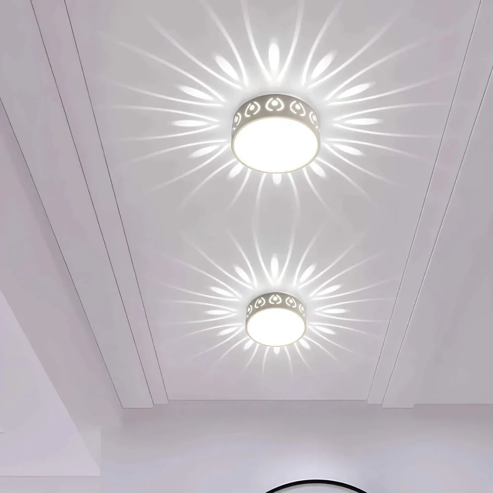 NovaFlat Minimalist Ultra Slim LED Ceiling Light With Balanced Illumination
