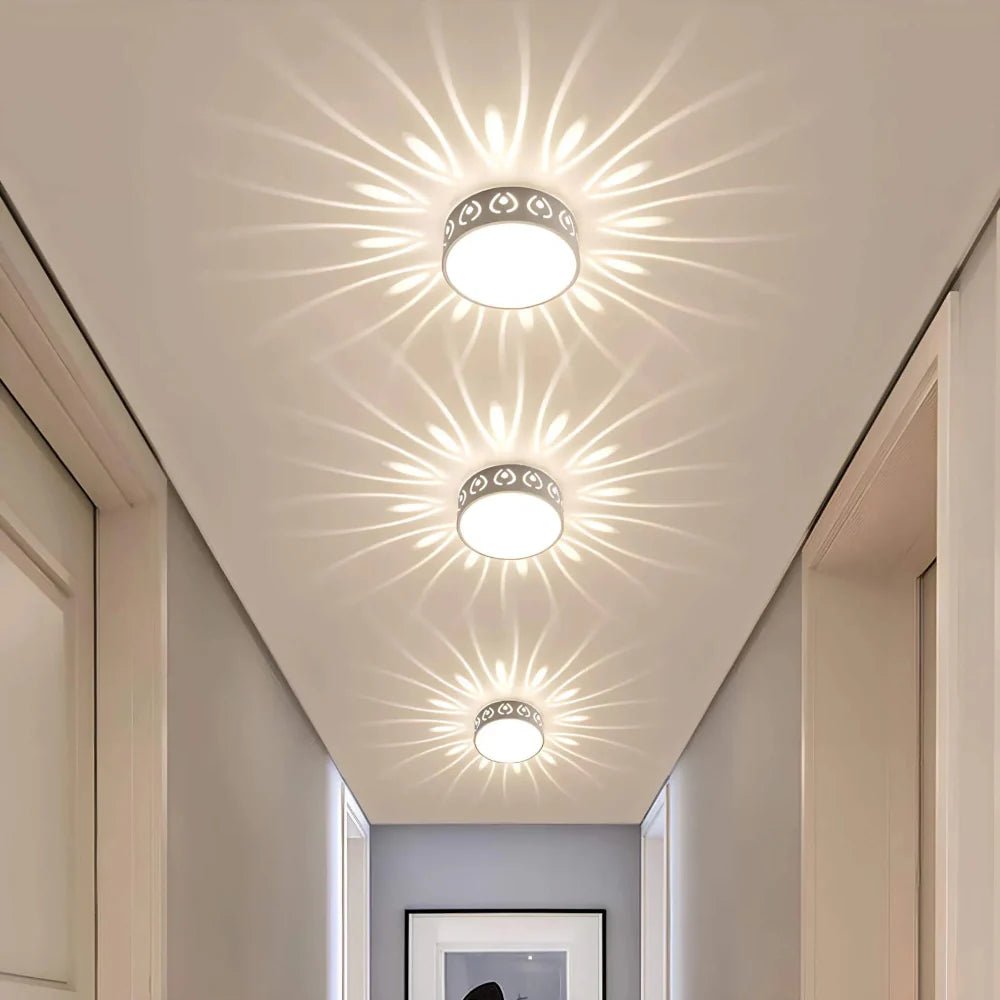 NovaFlat Minimalist Ultra Slim LED Ceiling Light With Balanced Illumination