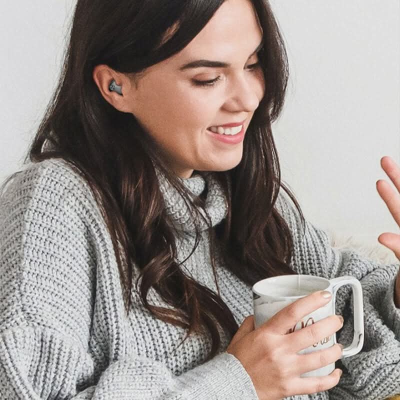 DreamQuiet Pro Trådløse Ørepropper med Støjreduktion og Usynligt Design