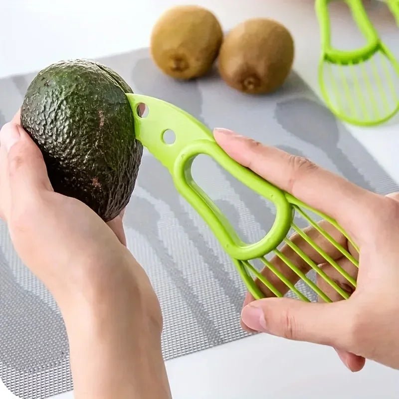 AvoNova 3-i-1 Avocado-skærer, stenfjerner og skeværktøj