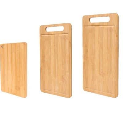 BambooCraft Premium Bamboo Cutting Board Set for Every Kitchen