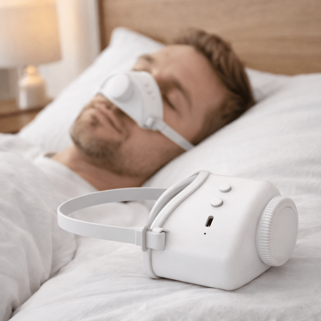 LumenMist Intelligent Nebulizer Device For Gentle Snoring Relief