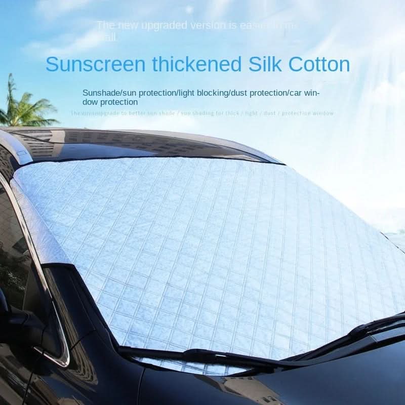 NovaShield Compact Windshield Cover for Sedans, SUVs and Vans