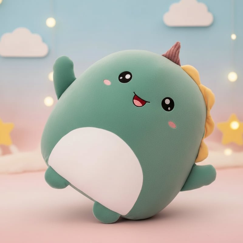 Cuscino Morbido e Schiacciabile SnugglePals Peluche Animale 40 Cm Regalo di Compleanno per Bambini