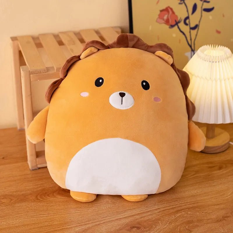 Cuscino Morbido e Schiacciabile SnugglePals Peluche Animale 40 Cm Regalo di Compleanno per Bambini