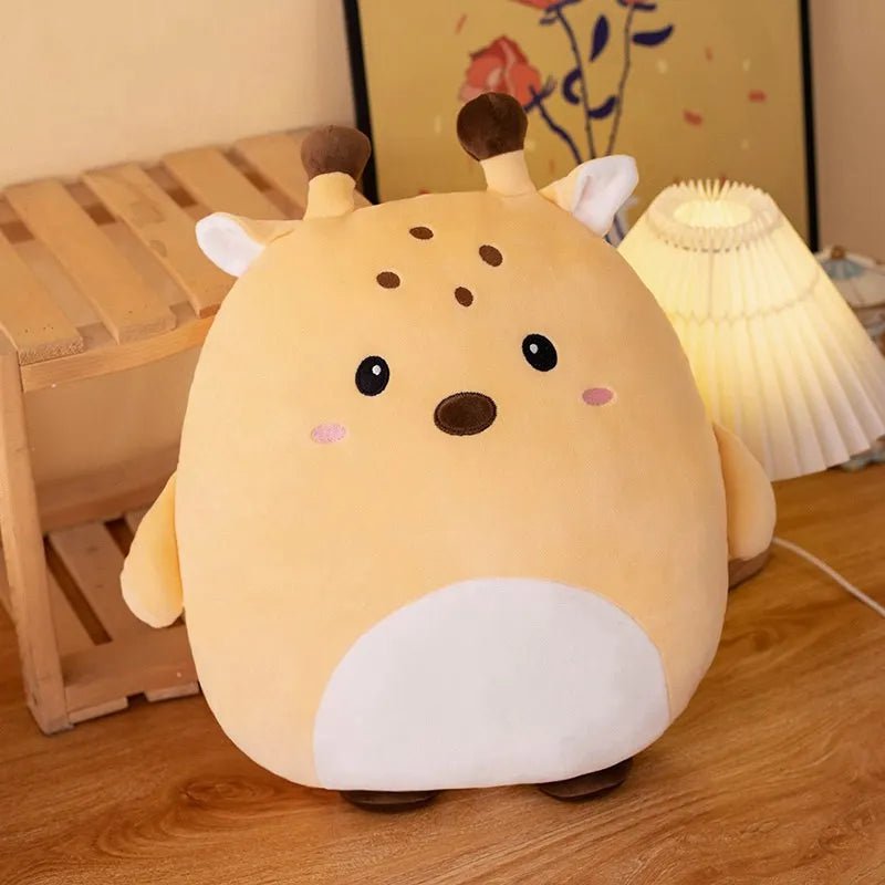Cuscino Morbido e Schiacciabile SnugglePals Peluche Animale 40 Cm Regalo di Compleanno per Bambini