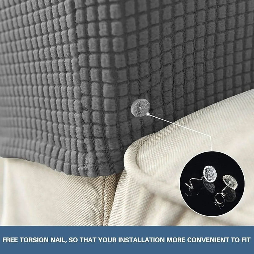 Fortis Two Piece Waterproof Armrest Covers For Sofas And Chairs