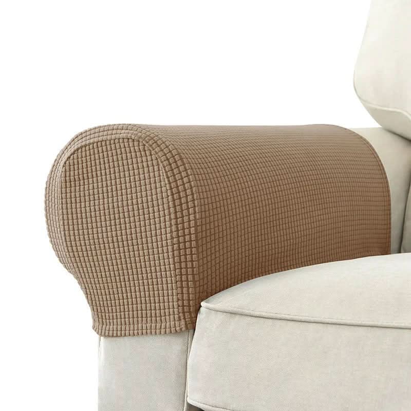 Fortis Two Piece Waterproof Armrest Covers For Sofas And Chairs
