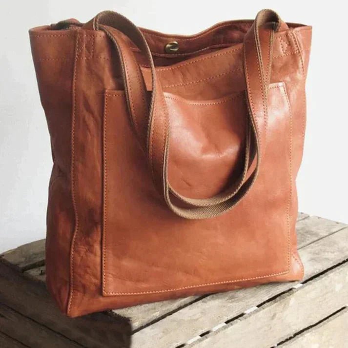 Aurela Durable Shoulder Bag Made Of Soft Genuine Leather
