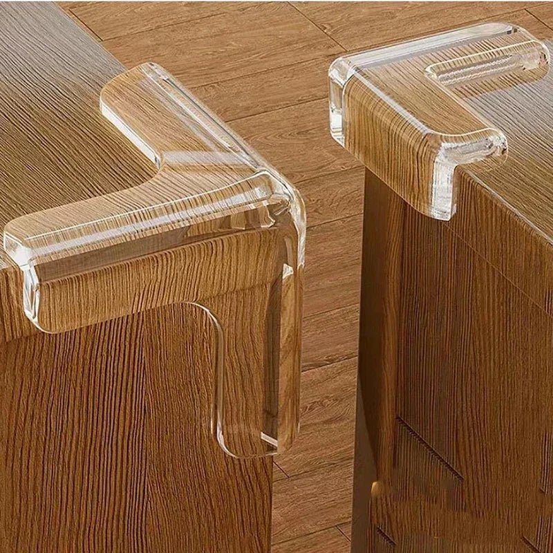EdgeGuard Transparent Silicone Corner Protectors for Safe Edges at Home
