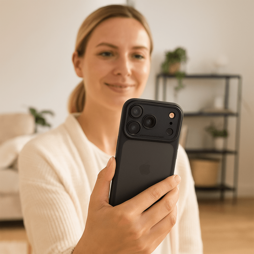 Custodia Protettiva Slim Opaca ApexGuard per Vari Modelli di iPhone