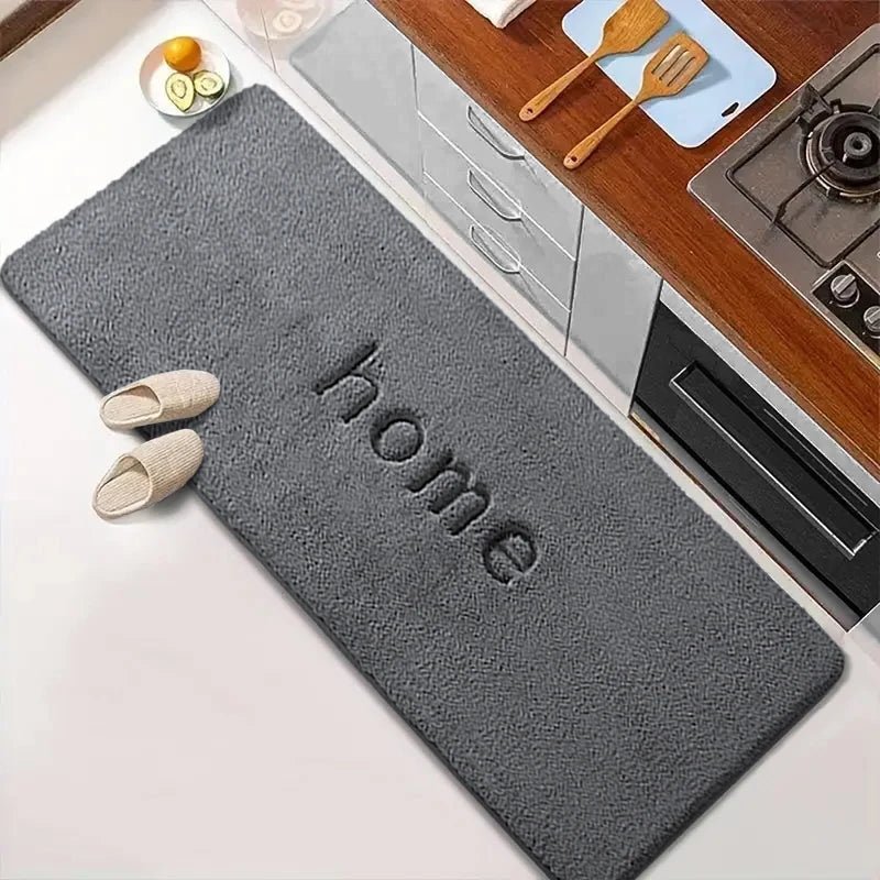 SoftStep Flannel Non Slip Floor Mat For Clean And Dry Floors