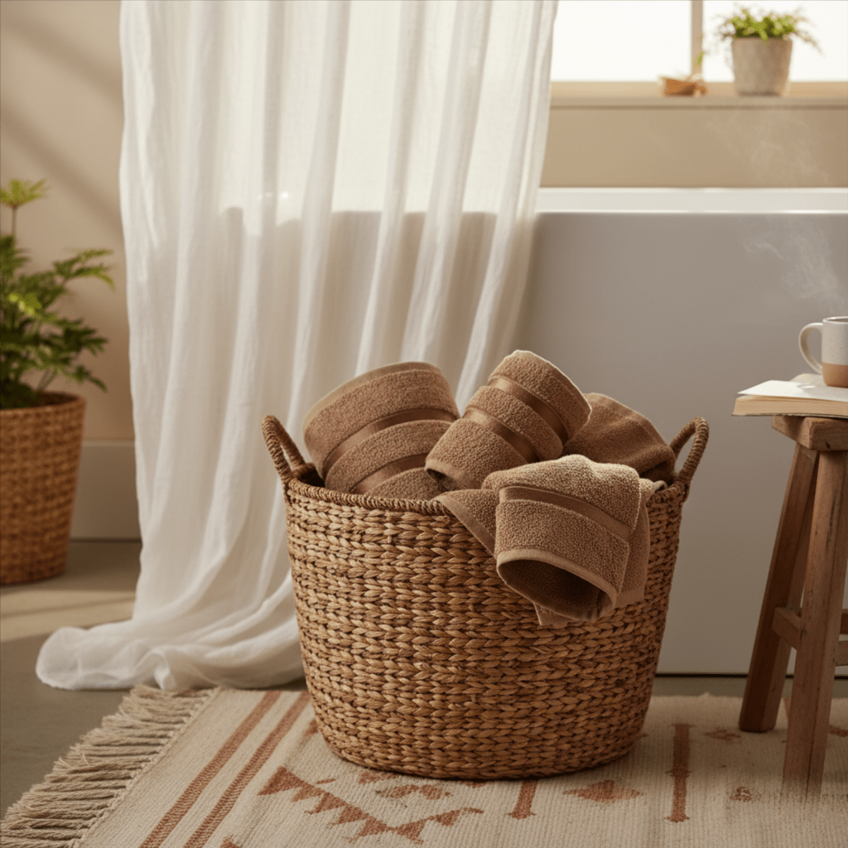Luna Maison Premium Baumwoll-Hand- und Gesichtstücher mit elegantem Design