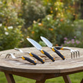 GreenLift Ergonomisches Gartenwerkzeug-Set aus Edelstahl