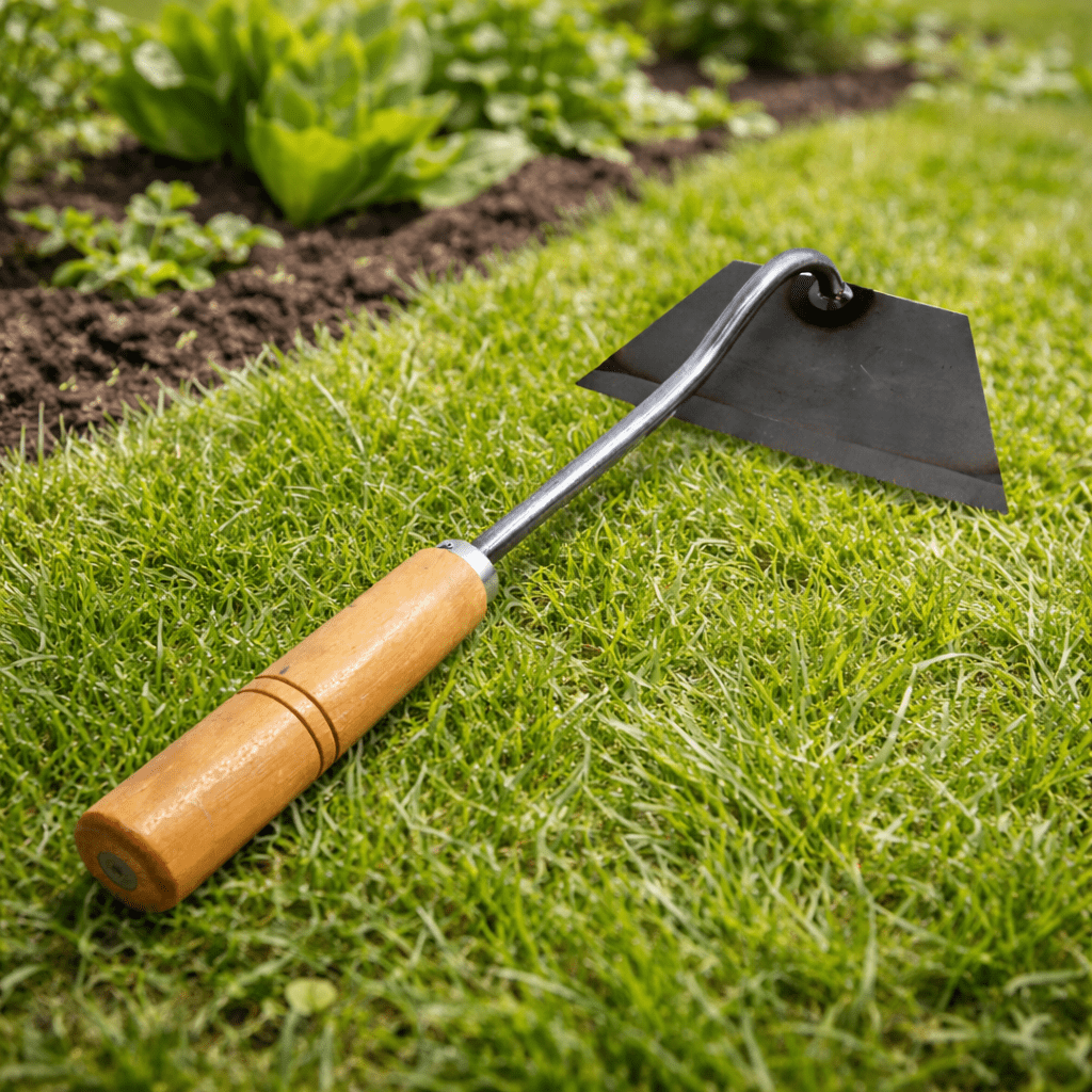 TerraForge Multipurpose Weed Hoe Made Of Carbon Steel