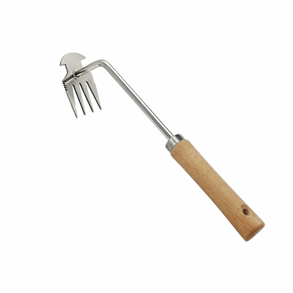 TerraForge Multipurpose Weed Hoe Made Of Carbon Steel