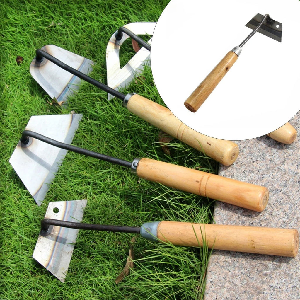 TerraForge Multipurpose Weed Hoe Made Of Carbon Steel