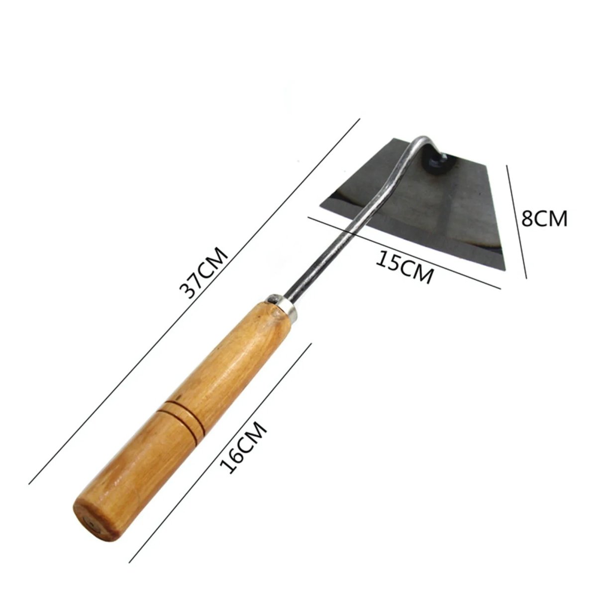 TerraForge Multipurpose Weed Hoe Made Of Carbon Steel