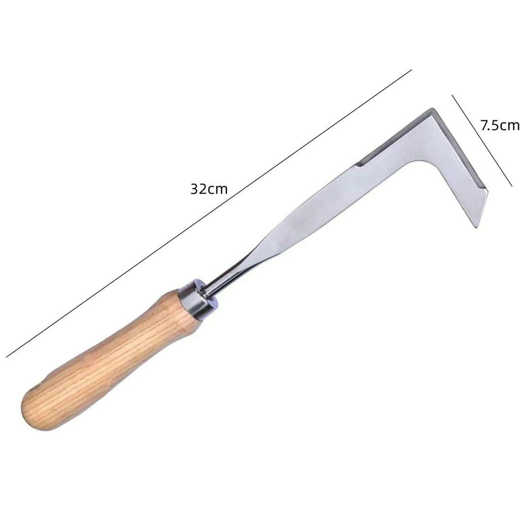 TerraForge Multipurpose Weed Hoe Made Of Carbon Steel