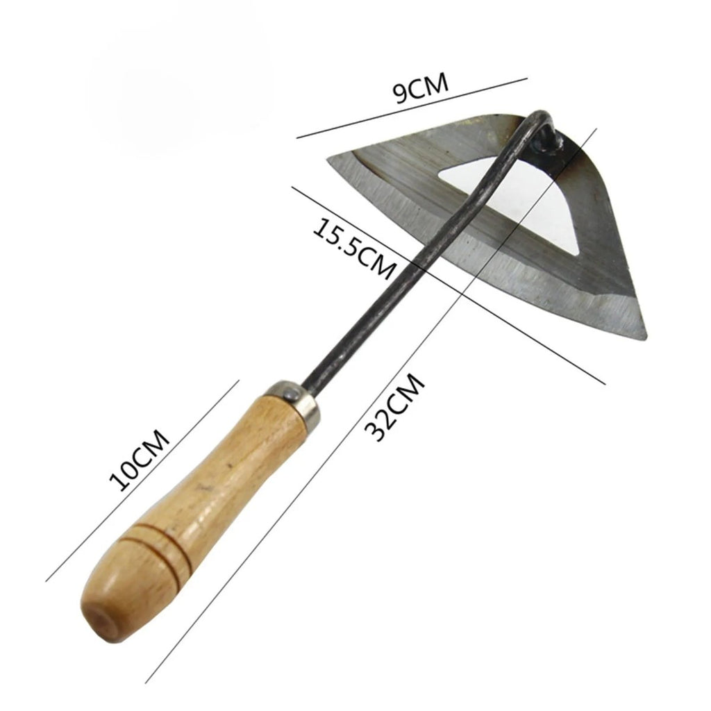 TerraForge Multipurpose Weed Hoe Made Of Carbon Steel