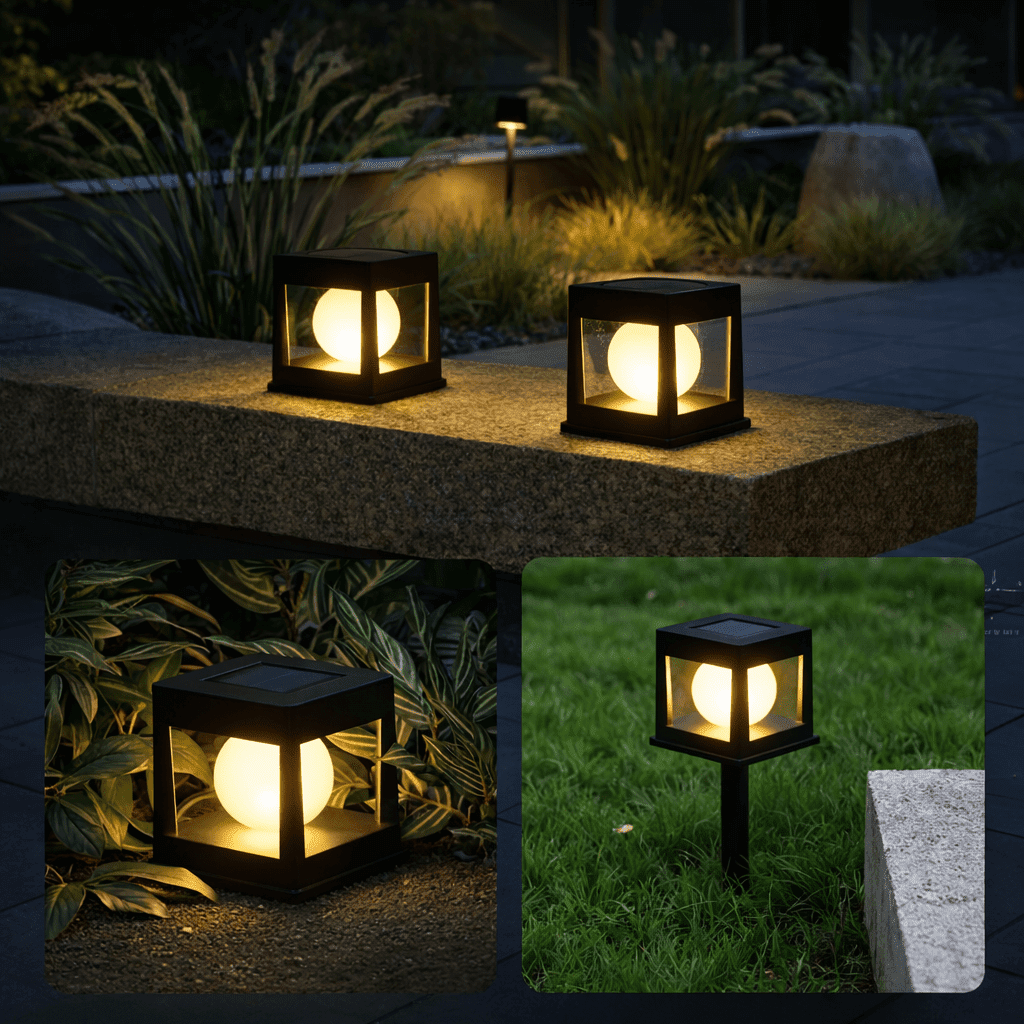 VerdantGlow Automatic Solar Lighting for Garden Paths