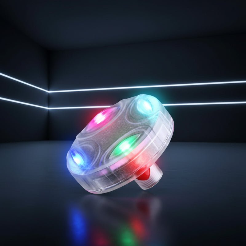 LumaPulse Solar Powered LED Hub Lights With Multi Mode Flashing Effects