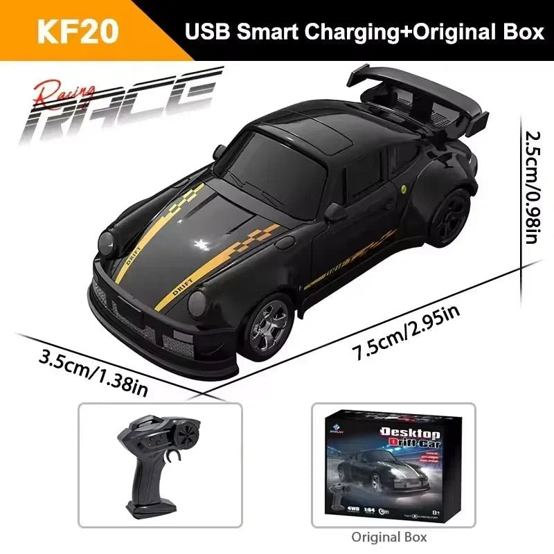 DriftPulse Mini 4WD RC Car With Stable Handling And Rapid Acceleration