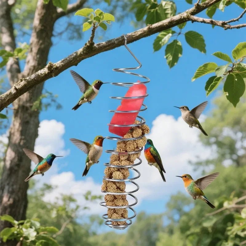 ApexSteel Parrot Food Dispenser: Durable Stainless Steel for Long-Term Use